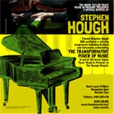 Stephen Hough spielt sein Brahms- und Schumann-Konzert in der Londoner Temple Church auf einem Yamaha CFX