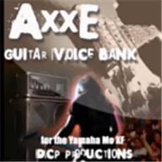 E-Gitarren Soundlibrary "Axxe" für YAMAHA MOTIF