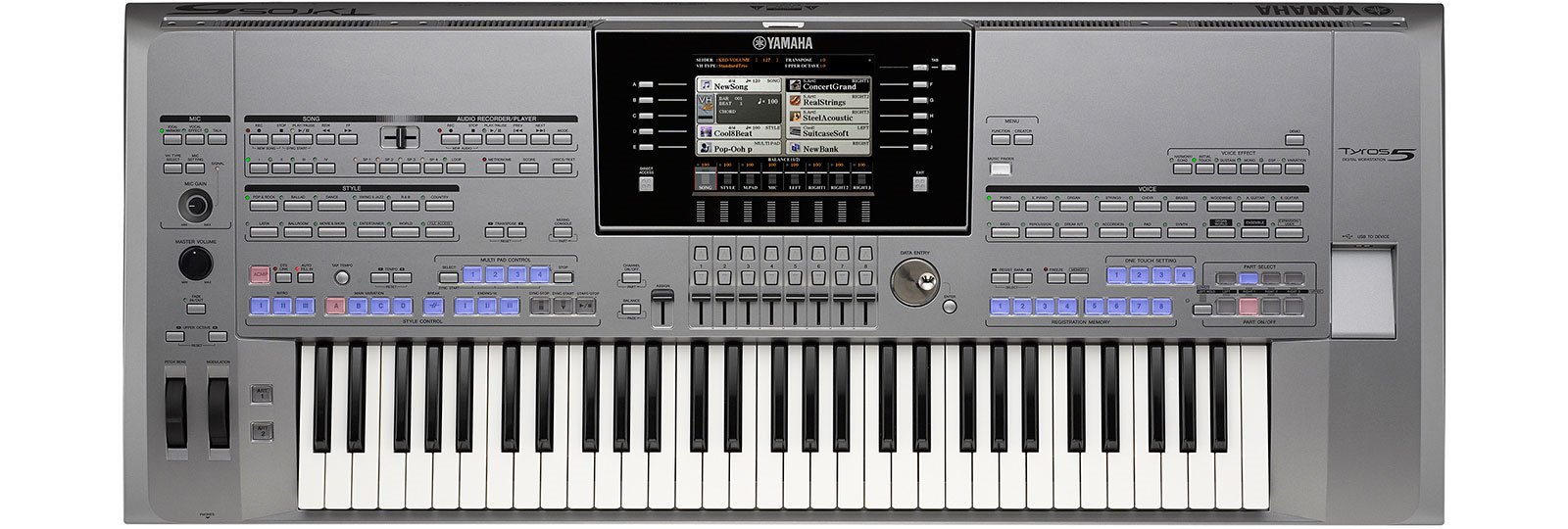 Tyros5 - Übersicht - Digital Workstations - Keyboards ...