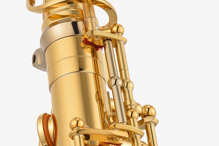 Oktavklappe mit Kugelgelenk zur Realisierung von höchster Geschmeidigkeit