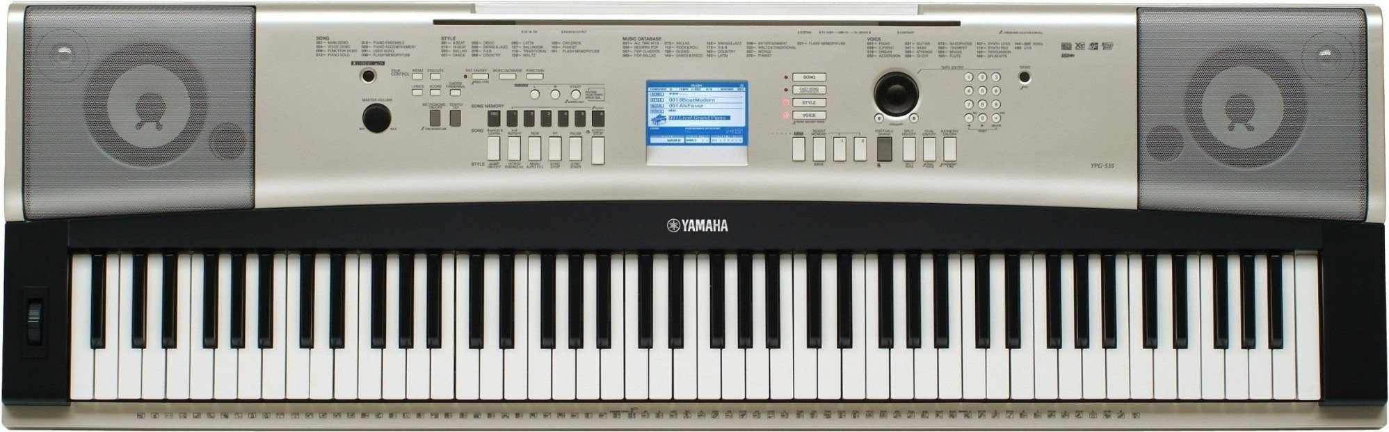 YPG-535 - Technische Daten - Portable Grand - Pianos