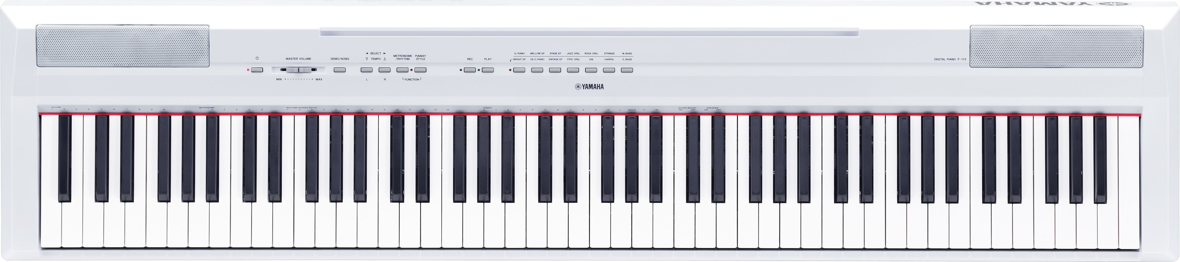 yamaha p115 88 weighted key digital piano