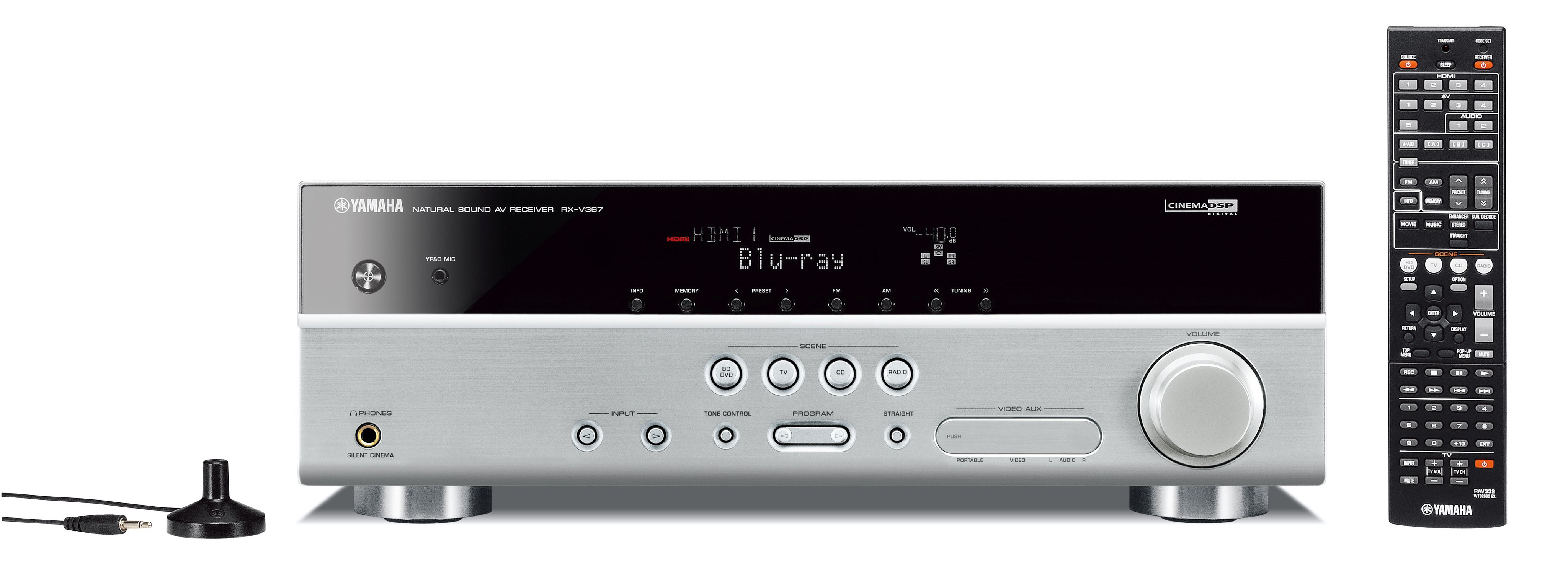 RXV367 Übersicht AVReceiver Audio & Video Produkte Yamaha