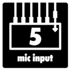 Fügen Sie externe Mikrofone hinzu, um mehr Klangtiefe zu erzielen.