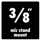 Flexible Positionierung dank integrierter Halterung.