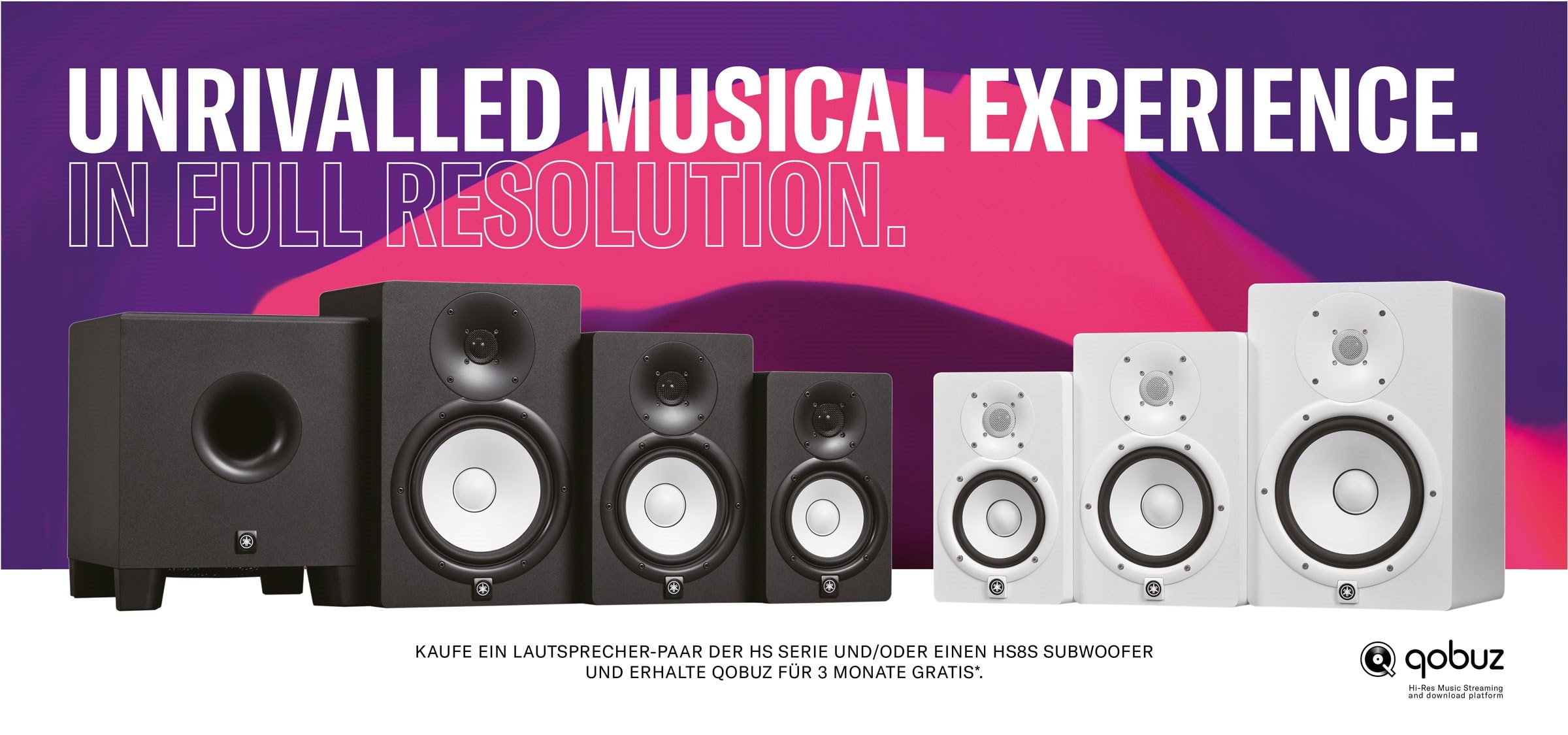 HS Serie - Übersicht Audio Produkte - Yamaha - Lautsprecher Deutschland - - Professional 