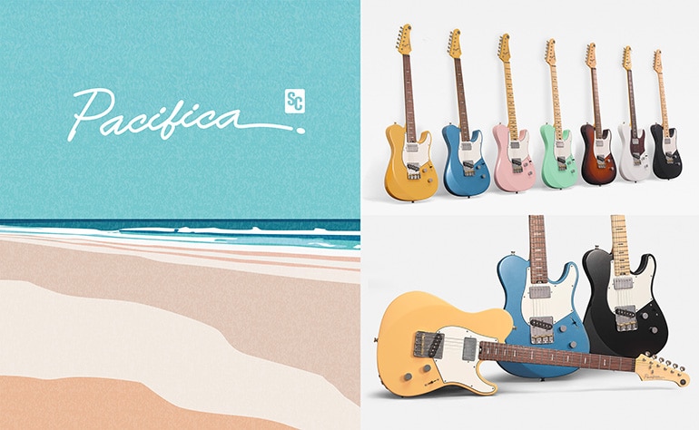 Visuelle Darstellung des Farbkonzepts für die Pacifica SC Professional