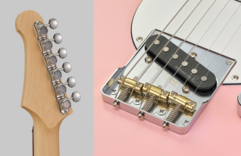 Nahaufnahmefoto der Hardware der Pacifica SC Standard Plus