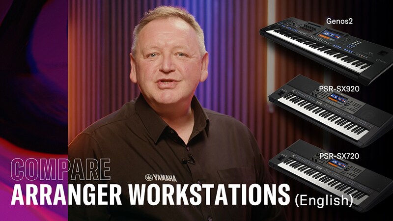 Arranger Workstations vergleichen – Englisch