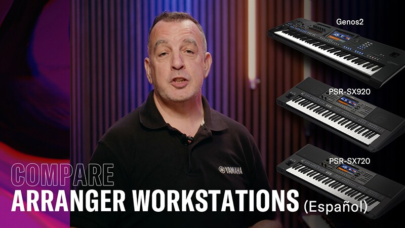 Arranger Workstations vergleichen – Spanisch
