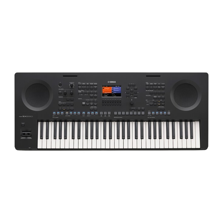 Yamaha Arranger-Workstation PSR-SX620 in der Draufsicht