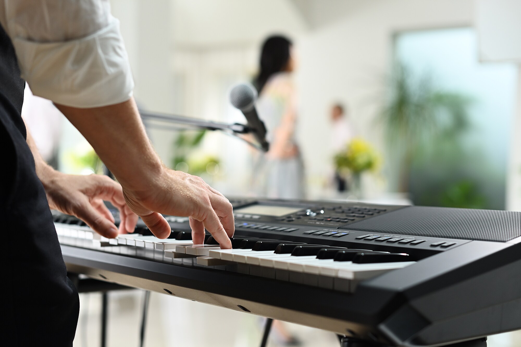 Yamaha Arranger Workstation PSR-SX720+ beim Einsatz in einer Party-Location