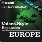 Europe (vorinstalliertes Expansion Pack - Yamaha Expansion Manager kompatible Daten)