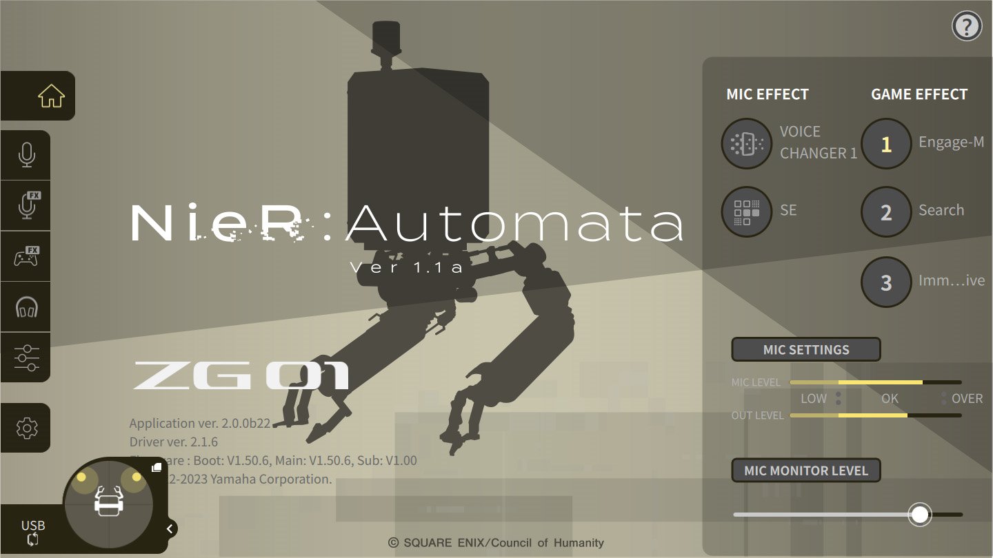 DTM・DAW YAMAHA ZG01 042 NieR:Automata Ver1.1a ZG01 042 / ZG01 153 Manual & Software - Yamaha USA