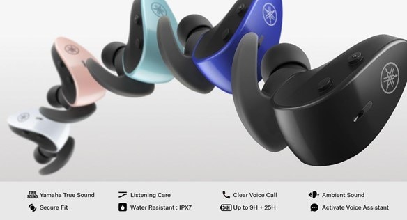 Yamaha kündigt die TW-ES5A True Wireless Sports Earbuds an, die dich mit  True Sound zu Höchstleistungen anspornen - Yamaha - Deutschland