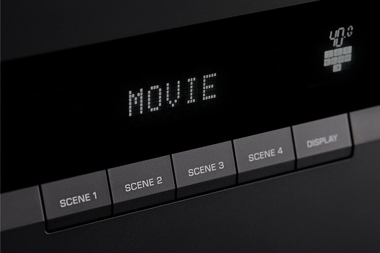 Die Scene-Tasten des RX300A.