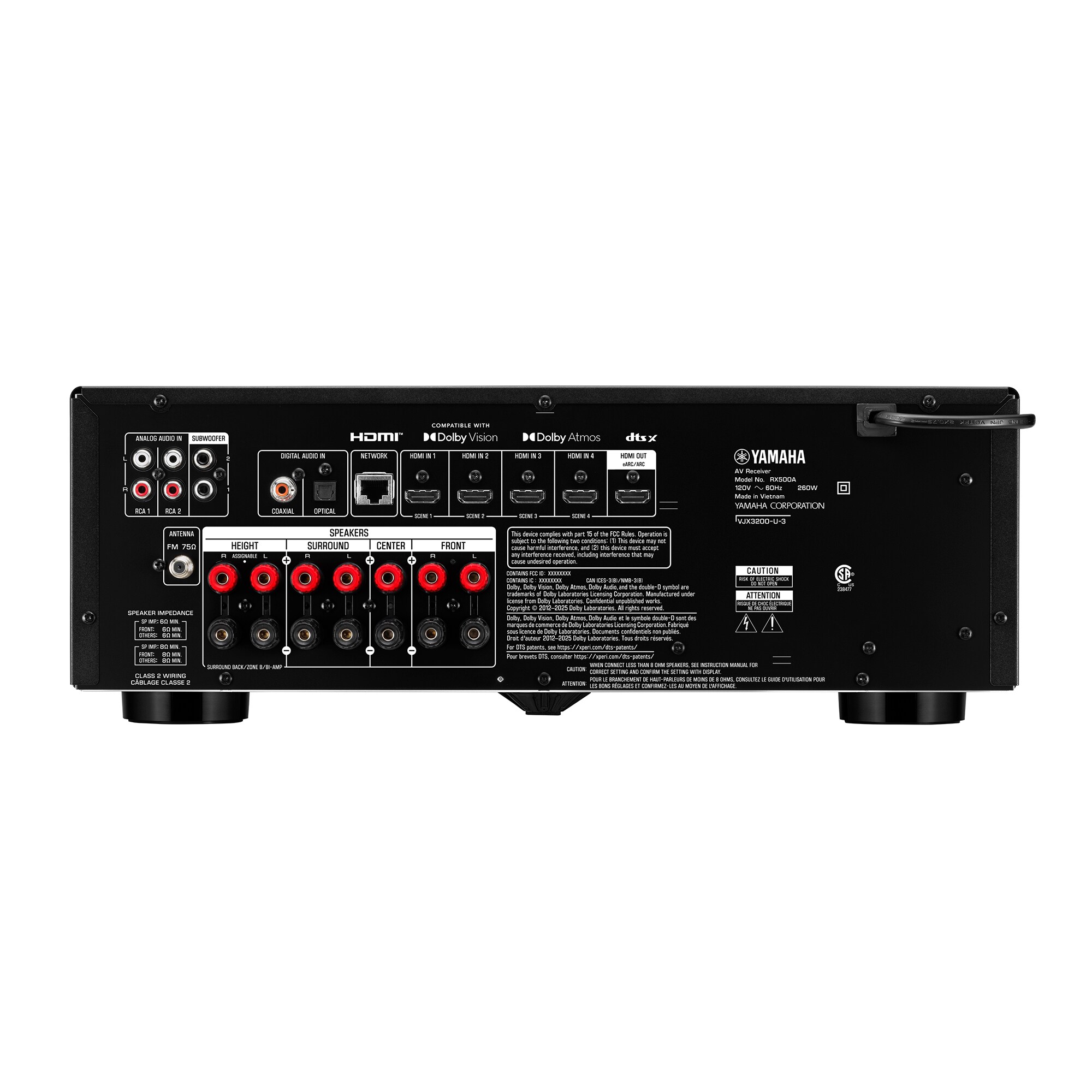 Yamaha RX500A AV-Receiver