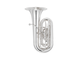 Bell: Yellow brass, Finish: Silver-plated