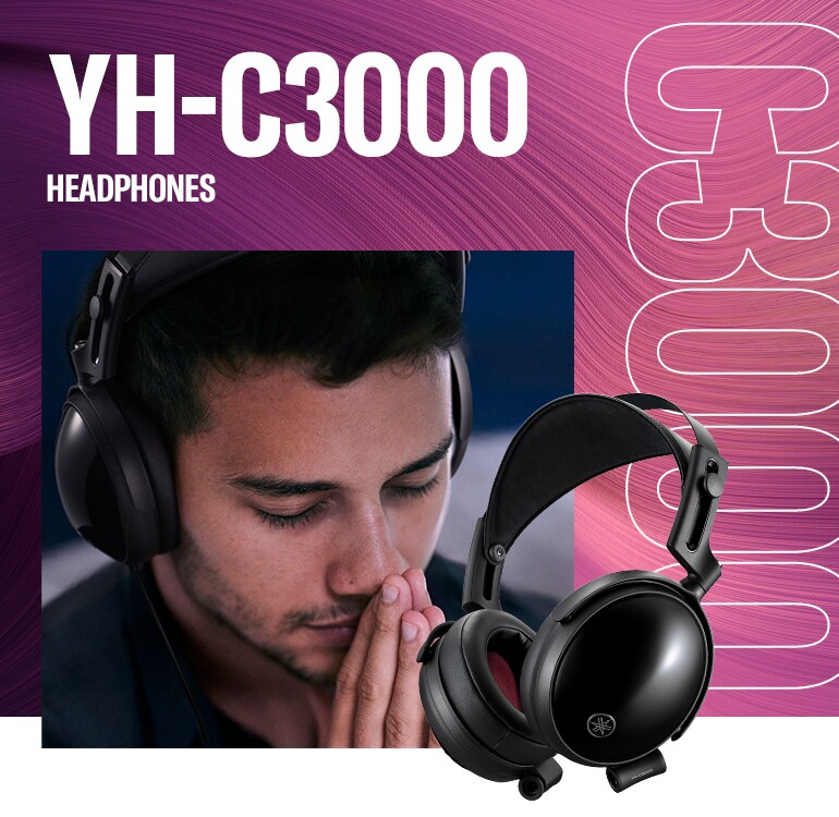 Main visual of the YHC3000 headphones