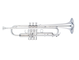 Bell: Yellow brass, Finish: Silver-plated