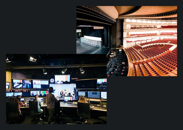 Broadcast- und Theateranwendungen