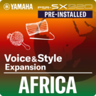 Africa (Pre-installed Expansion Pack - Yamaha Expansion Manager compatible data)