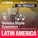 Latin America (vorinstalliertes Expansion Pack - Yamaha Expansion Manager kompatible Daten)