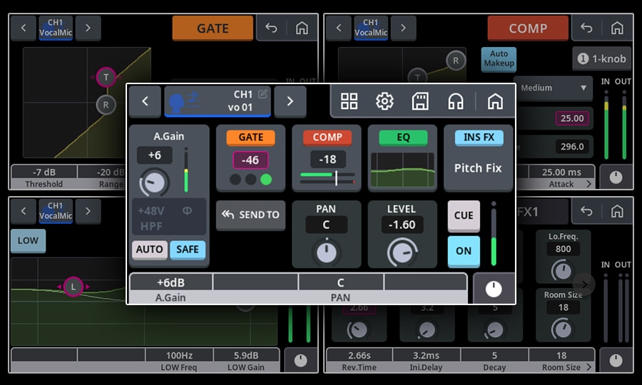 Yamaha MGX16: Forme deine Vision