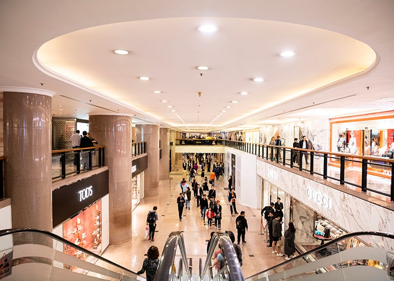 Einkaufszentrum-Bild