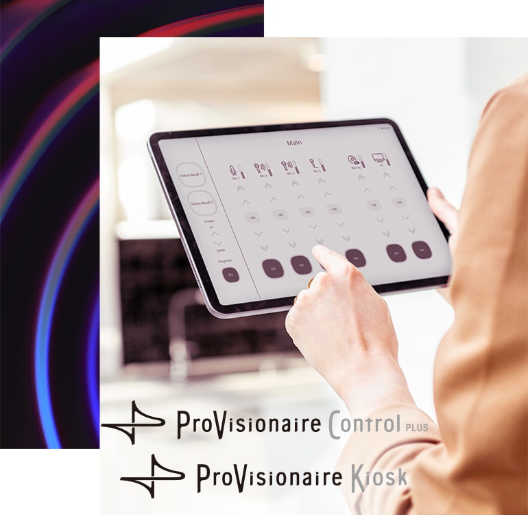 ProVisionaire Control PLUS - Übersicht - ProVisionaire