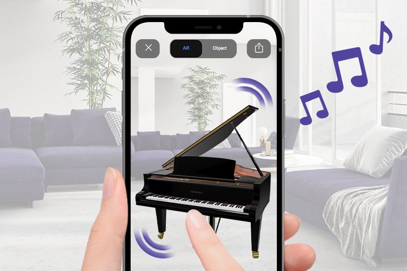 Erleben Sie Pianos von Yamaha in Augmented Reality - Yamaha - Deutschland