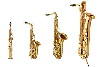 AUTHENTISCHER KLANG DER 4 SAXOPHONTYPEN - 56 PRESETS DIE ALLE MUSIKALISCHEN RICHTUNGEN ABDECKEN